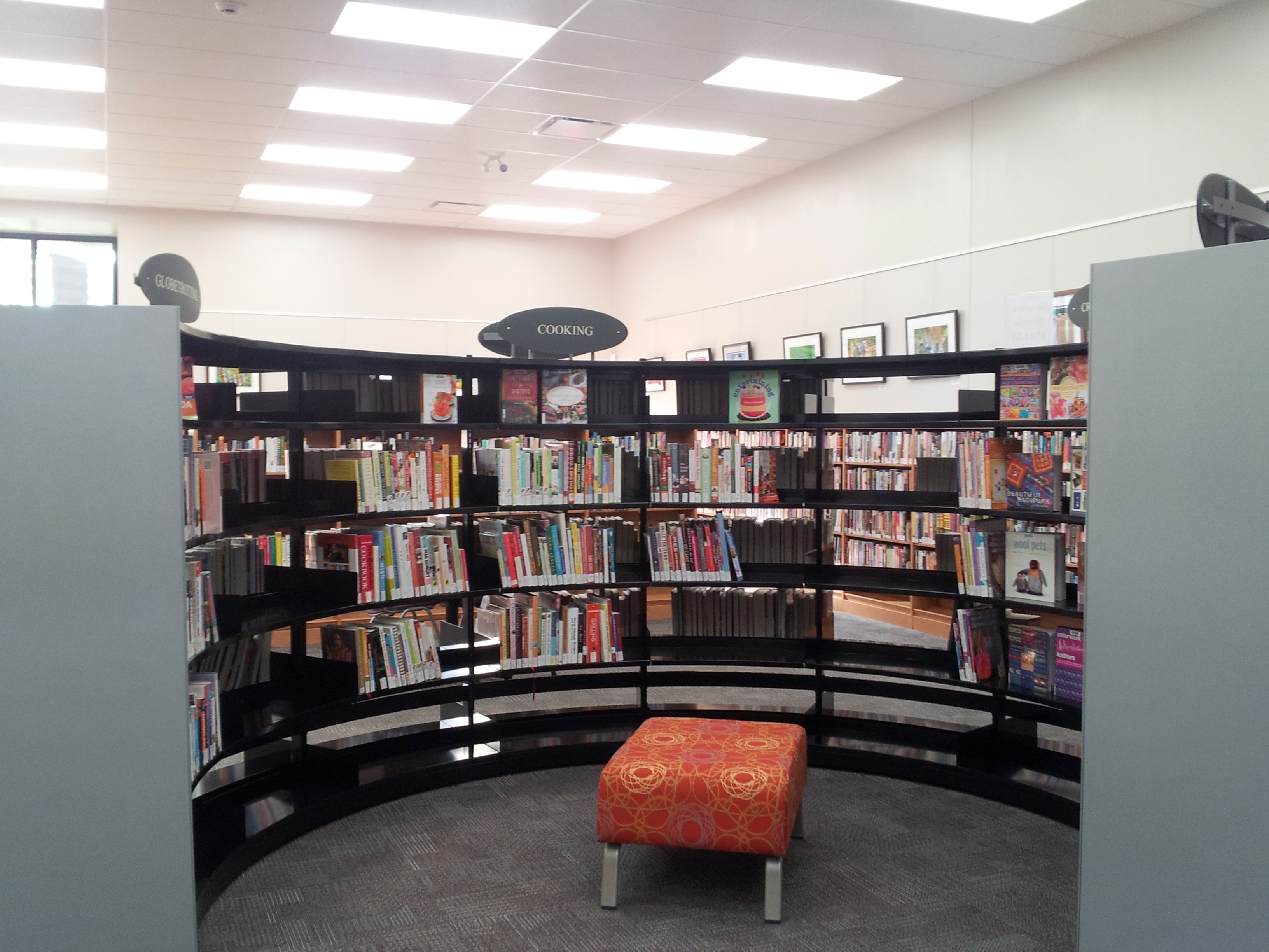 BCI 60 30 Radius Shelving Fiction Area 3