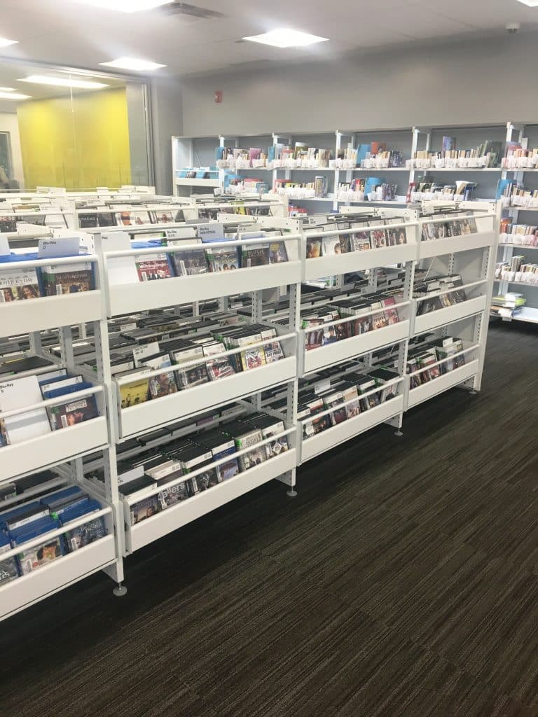 CD/DVD Library Storage Shelving