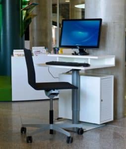 Flatline OPAC Height Adjustable Stand