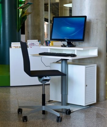 Flatline OPAC Height Adjustable Stand