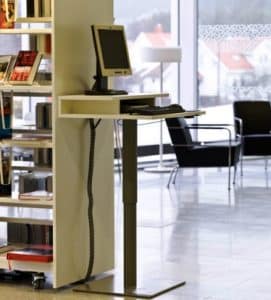 Flatline OPAC Height Adjustable Stand