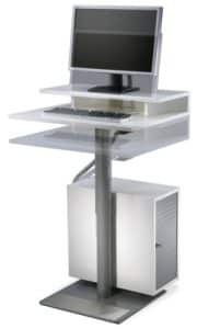 Flatline OPAC Height Adjustable Stand
