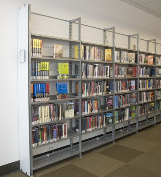 Opal Modern Library Shelving Presentation BCI Libraries