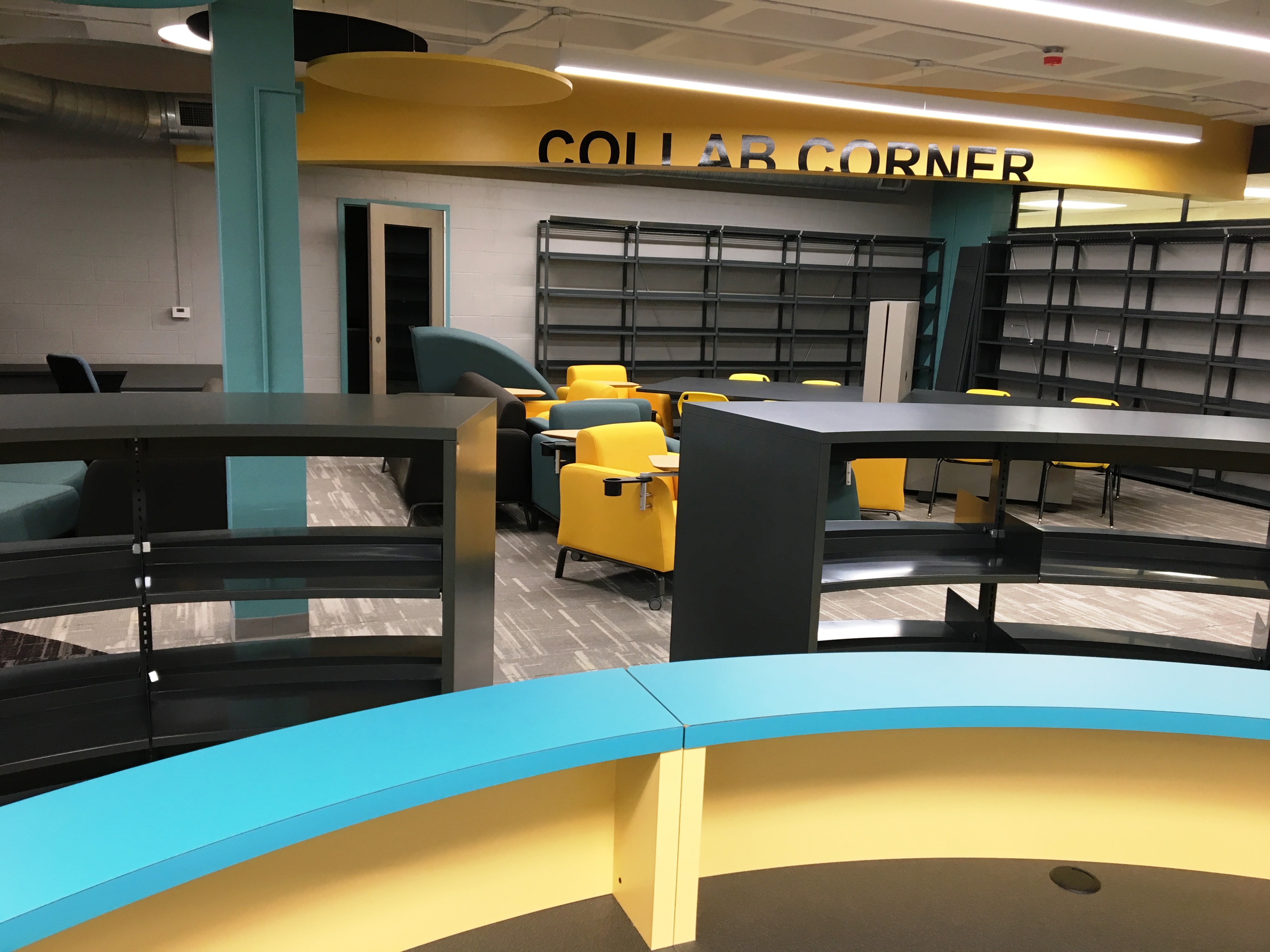 Bci Bci S River Dell Middle School Library Project Nearing