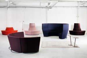 Area Radius Modular Seating