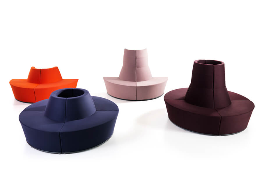 Area Radius Modular Seating