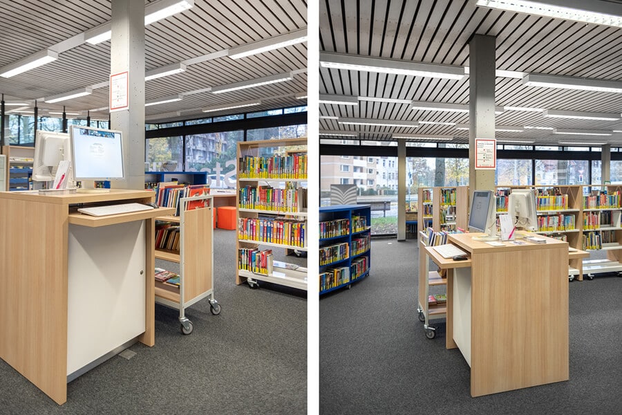 Inform OPAC Working Stand